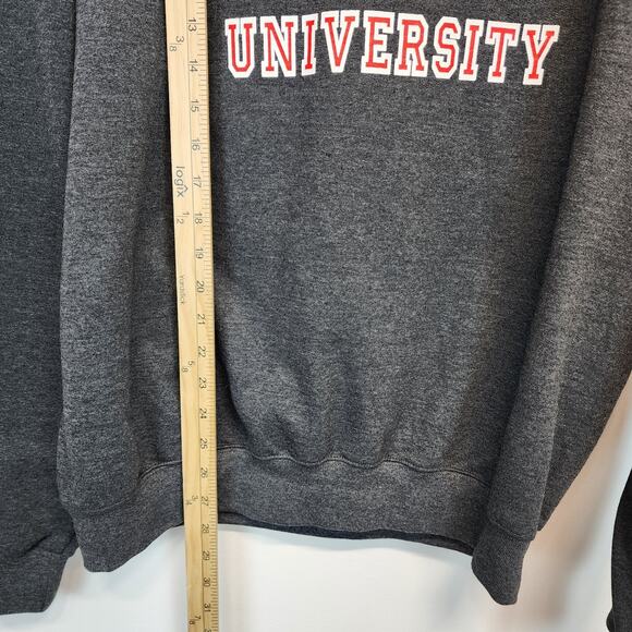 Southeastern University Crewneck Sweatshirt Size M Gray Gorp Casual Champion - Picture 6 of 10